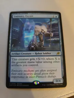 Emissary Escort Foil Rare [NM] - MTG EOE - Image 1