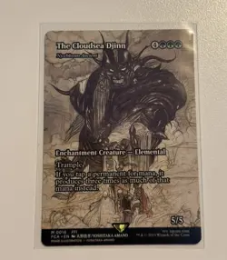 MTG - The Cloudsea Djinn - Nyxbloom Ancient - Final Fantasy - FFI - 0016 - NM - Image 1