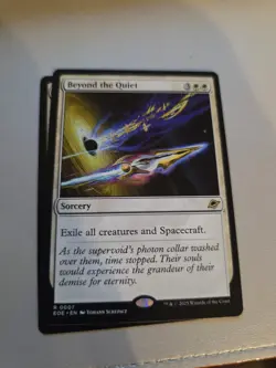 BEYOND THE QUIET ~ NM ~ MTG Magic - EOE Edge of Eternities - Image 1