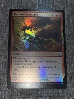 Ruinous Rampage (Uncommon Foil) #158 Edge of Eternities MTG NM EOE - Image 1