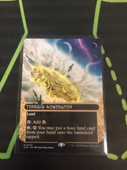 MTG Magic The Gathering Terrain Generator EOS 0043 Borderless Stellar Sights - Image 1