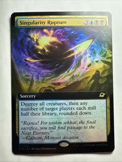 Singularity Rupture Extended Art Foil 228 EOE NM/MT [Edge of Eternities:MTG] - Image 1