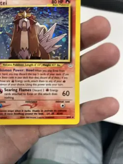 Entei Neo Revelation 1st Edition Holo Rare Pokemon Card 6/64 WOTC TCG - Image 4