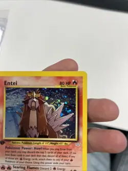 Entei Neo Revelation 1st Edition Holo Rare Pokemon Card 6/64 WOTC TCG - Image 5