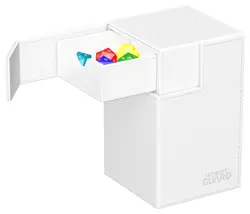 ULTIMATE GUARD FLIP n TRAY WHITE 100+ MONOCOLOR DECK CASE Card Box ccg mtg tcg - Image 4