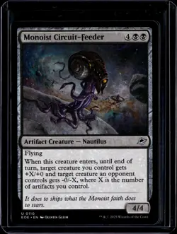 Monoist Circuit-Feeder - 110 - EOE - NM - MTG Magic the Gathering - Image 1