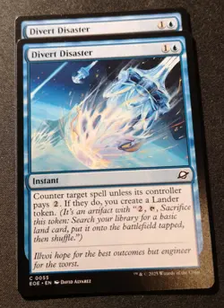 Divert Disaster X2 - EOE - MTG - EN - NM - 0055 - Image 1