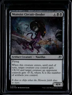 Monoist Circuit-Feeder - 110 - Foil - EOE - NM - MTG Magic the Gathering - Image 1