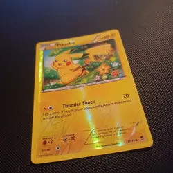 Pikachu 27/111 Common XY Furious Fists Reverse Holo Pokemon Card LP - Image 3