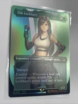Tifa Lockhart - MTG FF - R 0391 - Borderless FOIL - Image 2