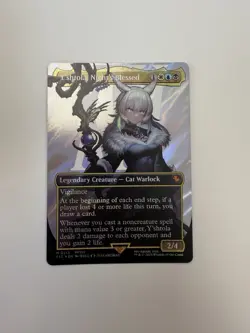 MTG Y'shtola, Night's Blessed (Borderless - Surge Foil) Commander: Final Fantasy - Image 1