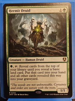 MTG - Hermit Druid - Innistrad Remastered - R 0202 INR - MiNT - Pack Fresh - Image 1