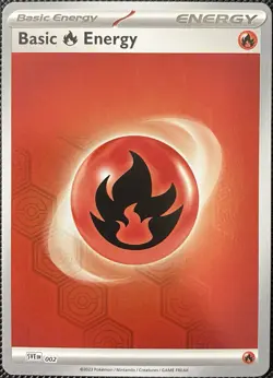 Basic Fire Energy 2 Sv: Shrouded Fable Reverse Holo - Pokemon Card - Image 1