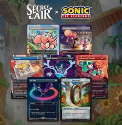 7 CARD SET-OPENED-Chasing Adventure✨NON-FOIL ✨ Secret Lair x Sonic-UNSEALED MTG - Image 1