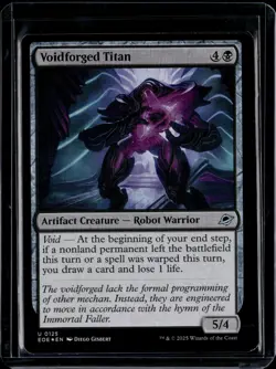 Voidforged Titan - 125 - Foil - EOE - NM - MTG Magic the Gathering - Image 1