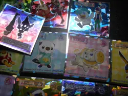 Pokemon Wafer Promo Holo Sticker Complete x24 Rayquaza Pikachu Moltres etc #4027 - Image 4