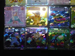 Pokemon Wafer Promo Holo Sticker Complete x24 Rayquaza Pikachu Moltres etc #4027 - Image 5