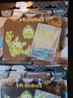 Pokemon SV Black Bolt Reuniclus Collection 1 Foil Promo/3 Booster Packs! X2 🔥🔥 - Image 4