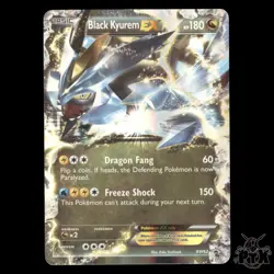 Black Kyurem ex #BW62 Black & White Promos HP/Heavly Played Pokemon 2012 - Image 1