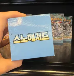 Pokemon Card Scarlet & Violet Snow Hazard Booster Box sv2P Sealed Korean - Image 5