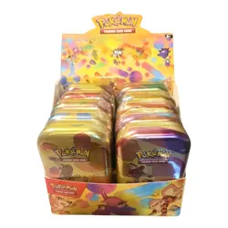 Pokemon 151 Mini Tins Display Box Complete Set of 10 Sealed - Image 1