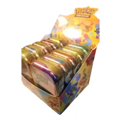 Pokemon 151 Mini Tins Display Box Complete Set of 10 Sealed - Image 2