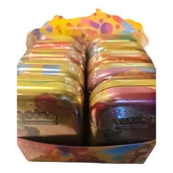 Pokemon 151 Mini Tins Display Box Complete Set of 10 Sealed - Image 4