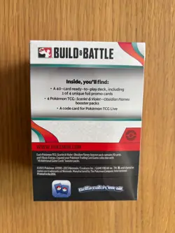 Pokemon TCG Obsidian Flames Build & Battle Box NEW/SEALED - Image 2