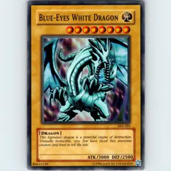 6x Yugioh Blue-Eyes White Dragon SKE-001 1st/Unlimited Super Rare Holo - HP-NM💎 - Image 3
