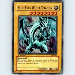 6x Yugioh Blue-Eyes White Dragon SKE-001 1st/Unlimited Super Rare Holo - HP-NM💎 - Image 5