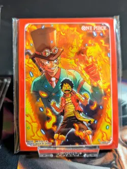 One Piece Devil Fruit Collection Vol. 2 Sabo DON!! Card Sealed + 10 Don Sleeves - Image 3