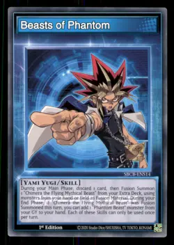 Yugioh Beasts of Phantom #SBCB-ENS14 Speed Duel: Battle City Box LP - Image 1