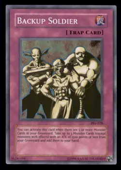Yugioh Backup Soldier #PSV-028 Pharaoh's Servant LP - Image 1
