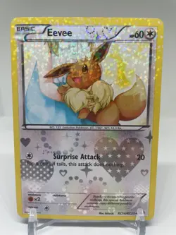 Pokemon Card Eevee - RC14/RC25 - Holo Radiant Legendary Treasures - LP - Image 1