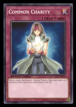 Yugioh Common Charity #SBLS-EN016 Speed Duel: Arena of Lost Souls LP - Image 1