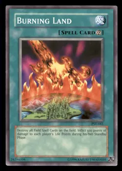 Yugioh Burning Land #PSV-061 Pharaoh's Servant LP - Image 1