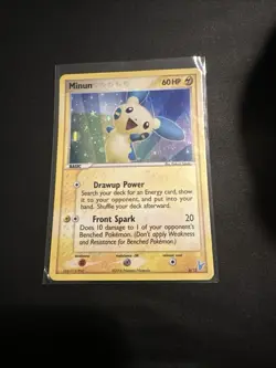 Minun 6/12 Holo Promo Exclusive - 2006 EXTrainer Kit - Pokemon TCG Card LP+ - Image 1