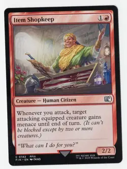 ITEM SHOPKEEP - MTG FINAL FANTASY #0142 - Image 1