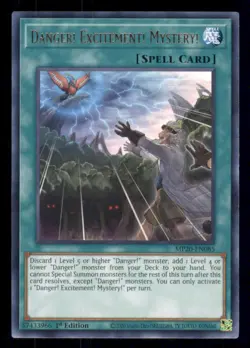 Yugioh Danger! Excitement! Mystery! #MP20-EN085 2020 Tin of Lost Memories LP - Image 1