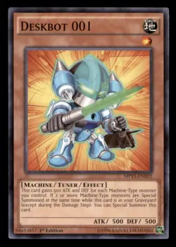 Yugioh Deskbot 001 #MP15-EN092 2015 Mega-Tins Mega Pack LP - Image 1