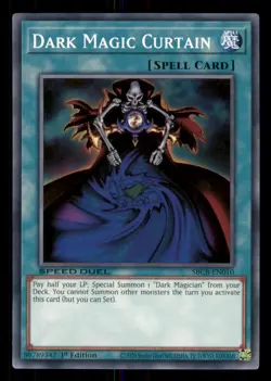 Yugioh Dark Magic Curtain #SBCB-EN010 Speed Duel: Battle City Box LP - Image 1