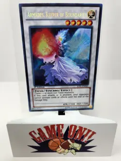YuGiOh Armades, Keeper of Boundaries JOTL-EN045 1st Edition Secret Rare NM - Image 1