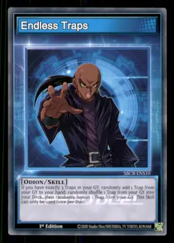 Yugioh Endless Traps #SBCB-ENS10 Speed Duel: Battle City Box LP - Image 1