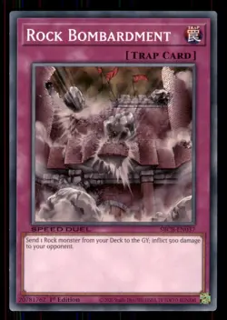 Yugioh Rock Bombardment #SBCB-EN037 Speed Duel: Battle City Box LP - Image 1