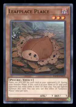 Yugioh Leafplace Plaice #BACH-EN029 Battle of Chaos LP - Image 1