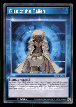 Yugioh Rise of the Fallen #SBCB-ENS13 Speed Duel: Battle City Box LP - Image 1