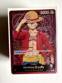 One Piece Card Game Super Pre-Release Starter Deck 1: Straw Hat Crew NO BOX - Image 2