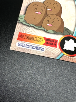 Topps Pokemon Dugtrio #51 2000 TV Animation Edition Non Holo Blue Logo - Image 4