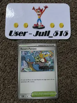 Pokemon 2023 World Championship Card Portuguese SV-P Paradise Resort SVP045 Mint - Image 1