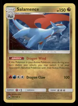 Salamence (Cosmos Holo) Miscellaneous Cards & Products #106/168 Promo Pokemon NM - Image 1